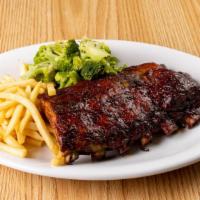 Rack Of Ribs · Rack of ribs hearty rack of pork ribs smothered in savory barbecue sauce.