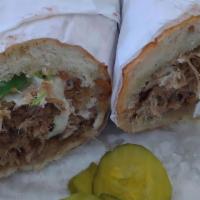 Kalua Pork Cheesesteak Sw · Philly Cheesesteak reimagined with a Hawaiian twist.