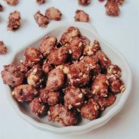 Thai Crispy Peanuts · The snack you'll go nuts for!!!
Peanuts, Sugar, Salt, Butter, Sesame and Cocoa powder.