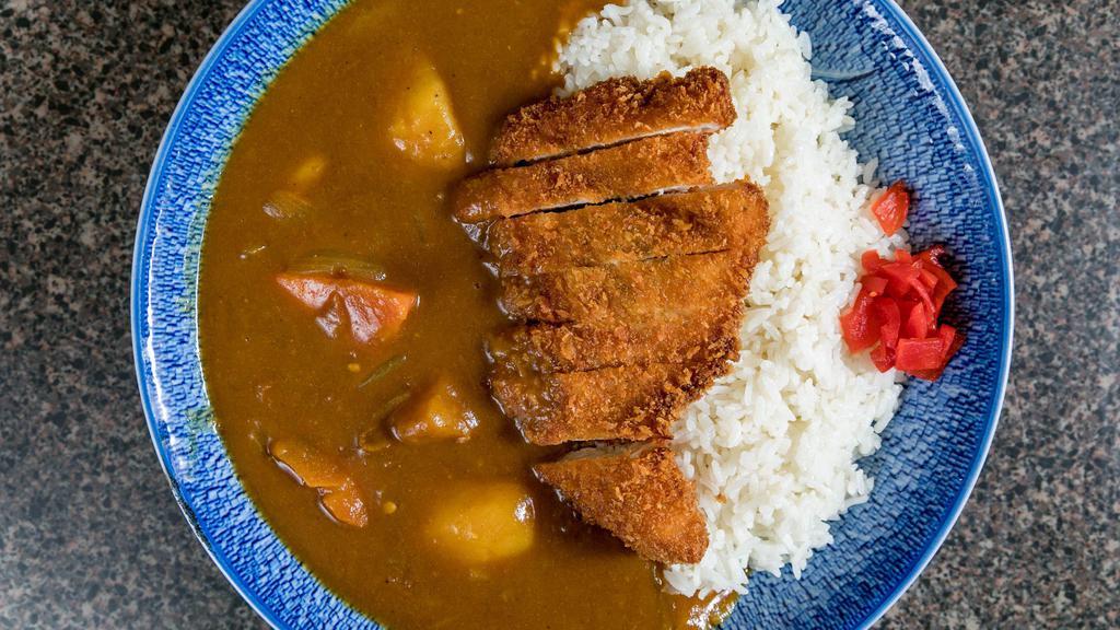 Katsu Curry · Chicken, Pork, or Shrimp.