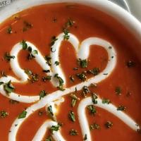 Tomato Soup - Bowl · Vine-ripened tomatoes roasted and stewed then pureed with onions, heavy cream, Swiss cheese,...