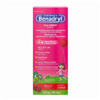 Benadryl Children'S Liquid Cherry · 4 oz.