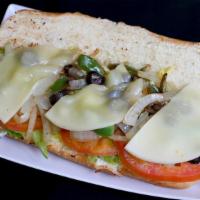Vegetarian Sub · Grilled Green Peppers Olives Onions W/Lettuce Tomato Mayo Provolone Cheese