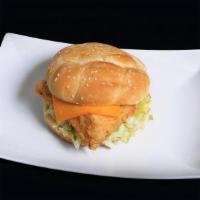 Whiting Fish Sandwich · Wild Caught Hand Breaded Whiting Fish W/Lettuce Tartar Sauce Cheese