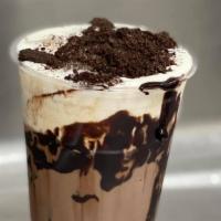 Chocolate Oreo Milk Foam · 