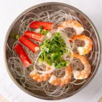 Phở Dồ Biển(Seafood Pho) · Seafood Pho shrimp, imitation crab and fish balls.