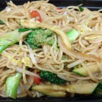 Stir Fried Soba Noodle · Japanese stir-fried thin noodle with vegetables