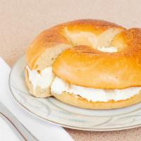 Bagel With Cream Cheese · You can't go wrong with this one. Our cream cheese will surely become one of your favorites!