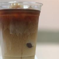 Iced Coffee · We brew our own ceremony iced coffee, with frozen coffee iced cubes!