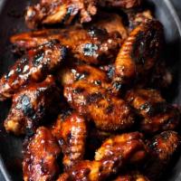 Wingettes With 2 Sides · Bacardi lime, henny, honey bourbon or mix comes in four whole wings or eight pieces.