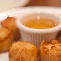 Fried Shrimp Dumpling · Fried shrimp dumplings served with sweet soy sauce