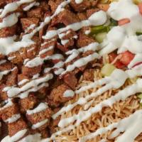 Lamb Over Rice · Middle eastern (specialties). Create your own halal gyro - lamb gyro.