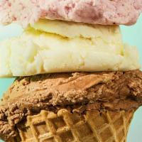 Ice Cream (Triple Scoop) · We are constantly updating our flavor choices to keep things interesting. Upgrade your treat...