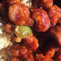 General Tso'S Chicken · Spicy. Fresh chicken meat breaded & deep fried in an amazing sweet & spicy sauce.