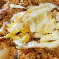Kimchi Fried Rice · Kimchi fried rice with or without spam and egg.