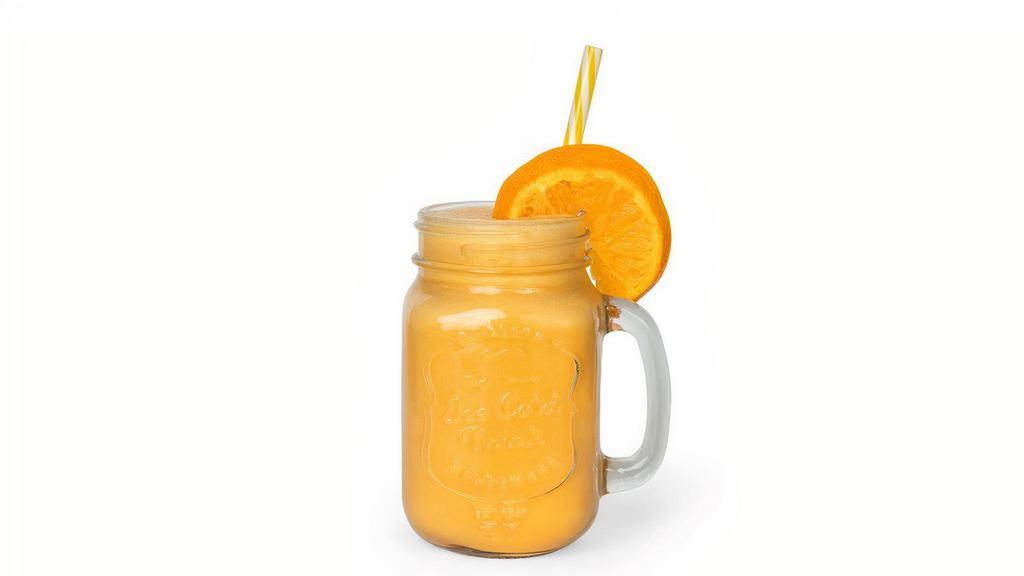 Fresh Orange Juice · Served cold.