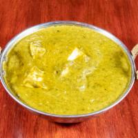 Saag Paneer · Most popular. Spinach with homemade farmers cheese.