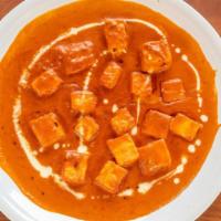 Paneer Tikka Masala · Homemade cottage cheese cubes cooked in delicious tomato creamy sauce.