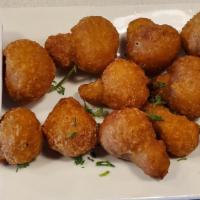 Fried Mushrooms · Classic mushrooms breaded and fried. Served with ranch dip.