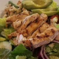 Jet Stream Cobb Salad · Grilled chicken with bacon, hard boiled egg, red onion, fresh tomato, and shredded Cheddar. ...