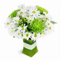 Sublime Lime™ · Très chic! This petite green and white arrangement is understated and oh-so-elegant!

Exotic...