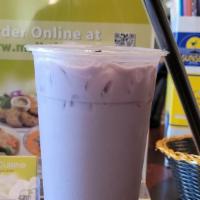 Taro Milk Tea (22 Oz.) · 