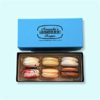 Box Of 6 Of French Macarons - Seasonal Favorites · Six of our currently most popular flavors this season. Birthday Cake, Coconut Passionfruit, ...