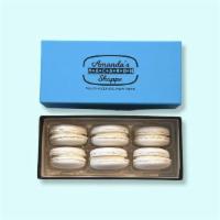 Box Of 6 Of French Macarons - French Vanilla · Box of six of our classic French Vanilla macarons.