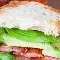 Blt & Avocado Sandwich · Bacon, lettuce, tomato and avocado on choice of bread.