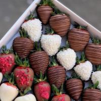Luxury Chocolate Covered Strawberries  · Luxurious box with Chocolate covered strawberries