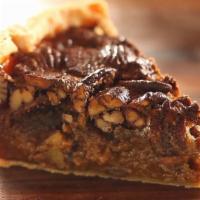 Original Pecan Pie Slice · All our pecan pies are made in-house with the finest ingredients.  This wonderful pie is wha...