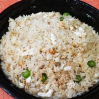 Fried Rice · Plain stir-fried rice with chicken beef shrimp vegetable or combo.