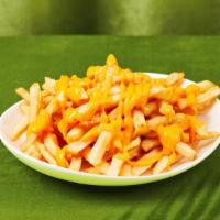 Cheese Fries · Crispy fries with your choice of cheese.