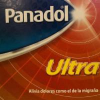 Panadol Ultra · ALIVIA DOLORES DE MIGRANA EL SOBRE INCLUYE DOS PASTILLAS.
