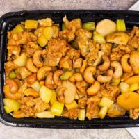 Chicken With Cashew Nuts · Skinless chicken gravy with cashew nut on the top. Get nuts over chickens with this special ...