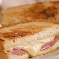 Grilled Ham & Cheese · White toasted with bread with grilled ham and melted cheese