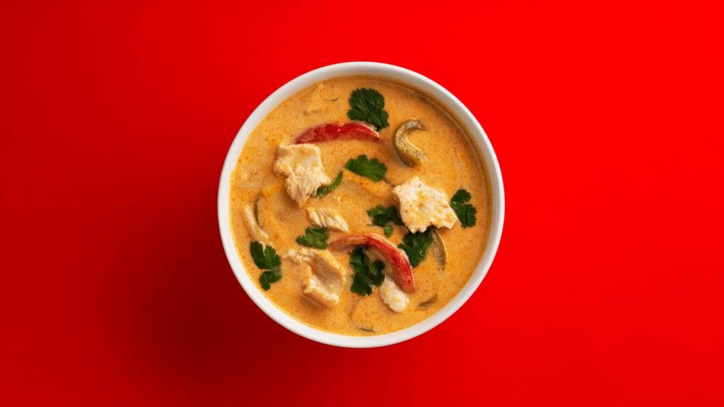 Red Curry · Red. The color of heat. Also the color of fire. Coincidence?