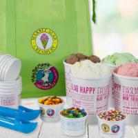 Ice Cream Kit - 6 Quart · (Serves 20-25). 6 quarts of our homemade ice cream. 6 of our most popular toppings. Insulate...