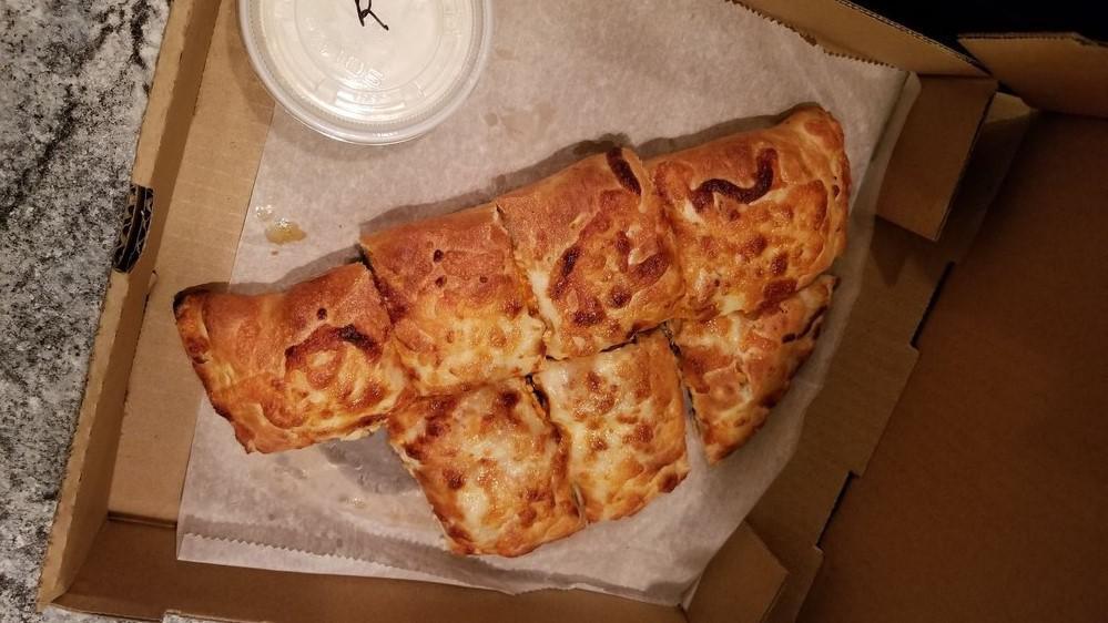 Small Buffalo Chicken Calzone · Small buff-a-q chicken with ranch calzone.