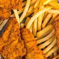 5 Piece Chicken Tenders With Fries · 