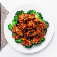 General Tso'S Chicken · Hot & Spicy. General favorite dish. Tender chunks of marinated boneless chicken sauteed in c...