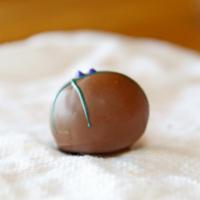 Cake Balls · Moist cake mixed with icing and other treats covering in a chocolate coating.
