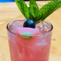 Melon-Berry Mojito · rum | berry | watermelon | lime | mint