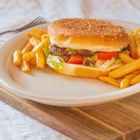 Veggie Falafel Burger · 