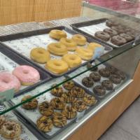 Donuts · A type of food made from leavened dough. it is popular in many countries and is prepared in ...