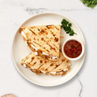 Quesadilla Queen · Cheese wrapped in a grilled tortilla.