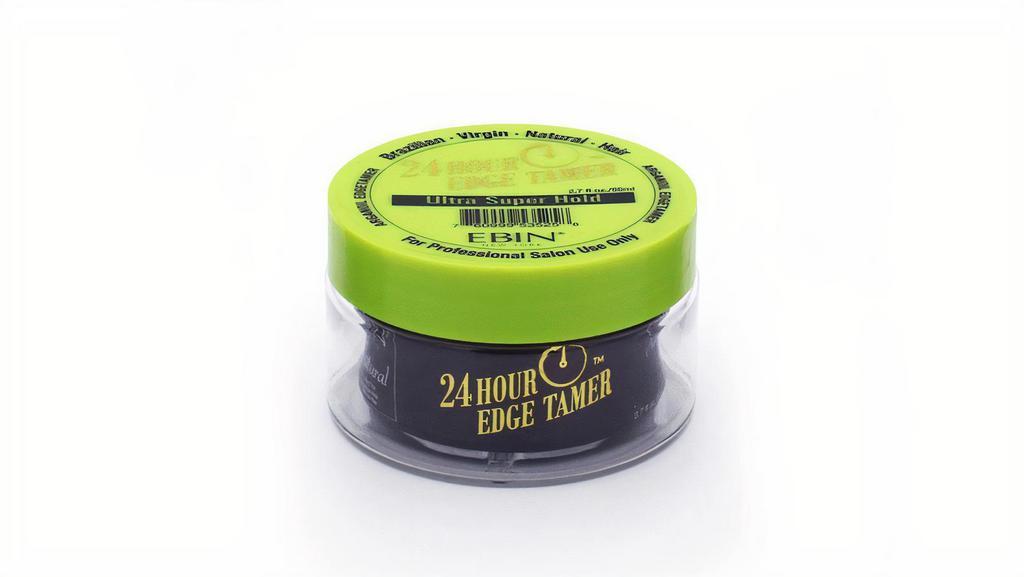 Ebin 24-Hour Edge Tamer Ultra Super Hold (Green Top) · Ultra Super Hold / Green Top Edge Control, Best for Relaxed, Fine, Wave Hair, Argan Oil Edge Tamer. 8.25 fl. oz Family Size, 4 fl. oz., 2.7 fl. oz.