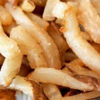 Fries · Malt vinegar sea salt, smoked ketchup