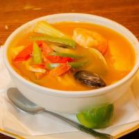 Sopa De Mariscos/ Seafood Soup · 