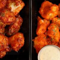 Gluten Free Bites · Fried cauliflower pieces with your choice of sauce.